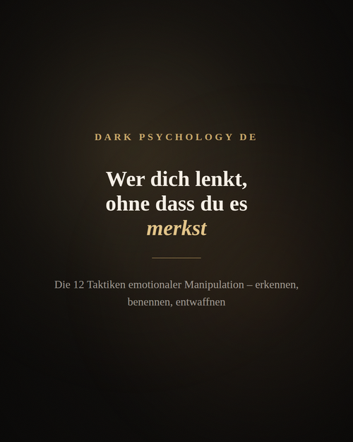 Wer dich lenkt, ohne dass du es merkst